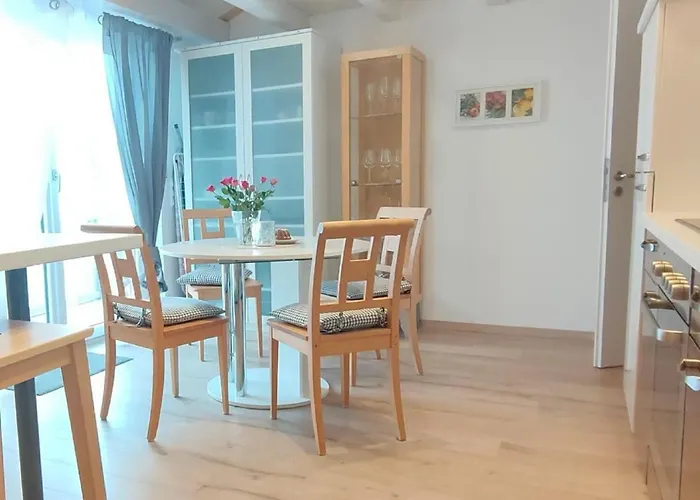 Daire Haus Paradies Superior Fewo's Loft, Terrasse, Private Sauna, Aktiv Card,