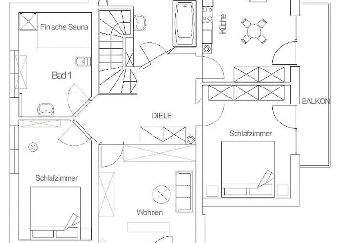 Lejlighed Haus Paradies Superior Fewo's Loft, Terrasse, Private Sauna, Aktiv Card, *